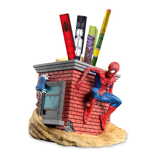 [8435747811756] Portalapices + lapiceros Spiderman Marvel