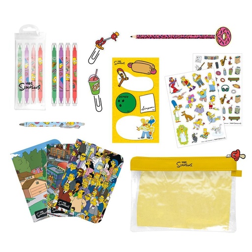 [8435747817147] Set papeleria Los Simpsons
