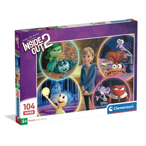 [8005125250660] Puzzle super Del Reves 2 Disney Pixar 104pzs