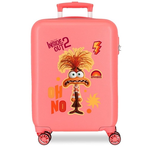 [8435692779514] Maleta trolley ABS Ansiedad Del Reves 2 Disney Pixar 55cm