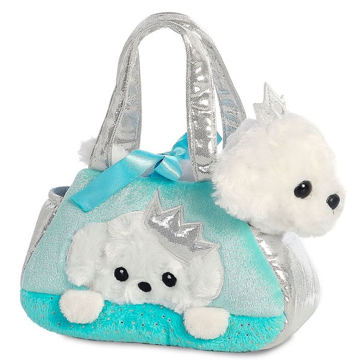 [5034566608474] Peluche Fancy Perro Blanco 21cm