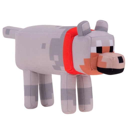 [8425611351662 lobo] Peluche Lobo Minecraft 29cm