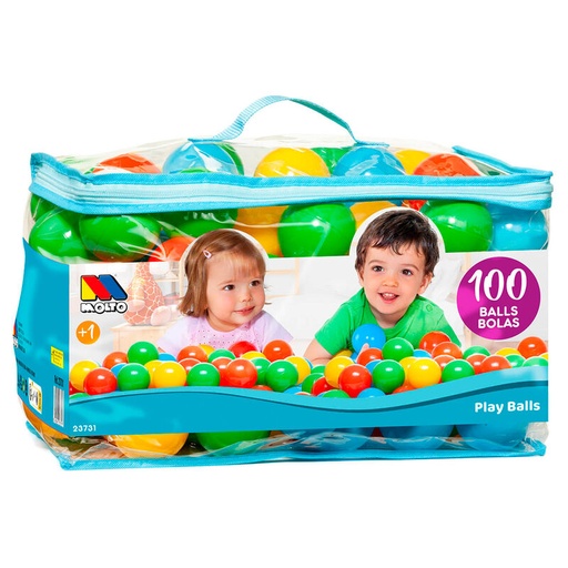 [8410963237313] Bolsa pelotas 100pzs