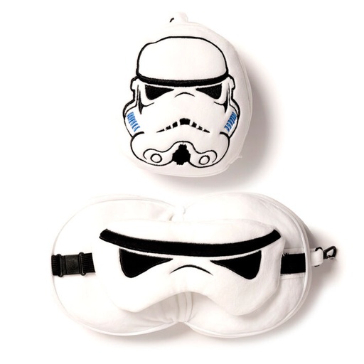 [5055071759697] Almohada viaje antifaz Soldado Imperial Stormtrooper Star Wars Relaxeazzz