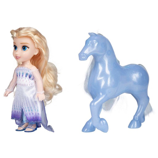 [0192995221598] Muñeca Elsa + Nokk Frozen Disney 15cm