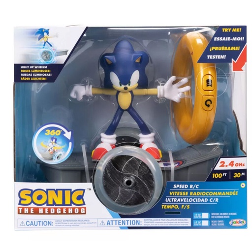 [0192995417014] Patin radio control Sonic the Hedgehog