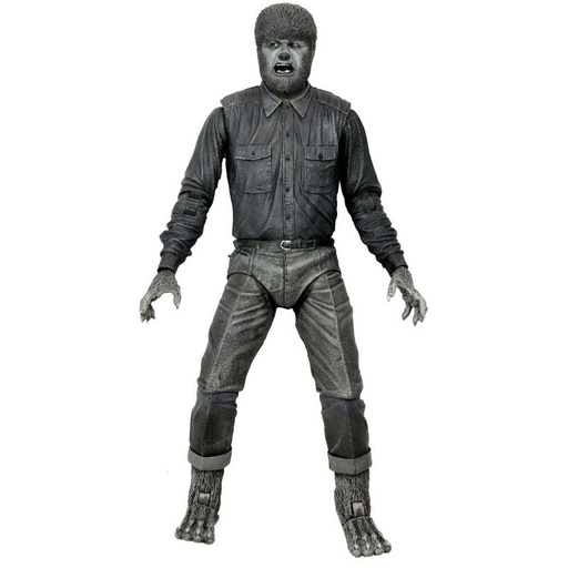 [0634482048108] Figura Ultimate Wolf Man Black &#38; White Universal Monsters 18cm