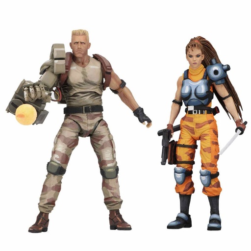 [0634482516904] Figuras Dutch &#38; Lin Arcade Alien vs Predator 18cm
