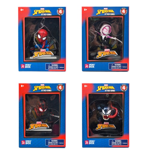 [10843309197197] Figura Hero Box Spiderman Marvel surtido
