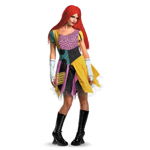 [192995044401] Disfraz Sally Pesadilla Antes de Navidad Disney adulto L