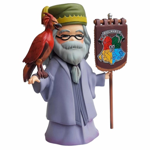 [3521320401034] Figura Dumbledore y Fumseck Harry Potter 15cm