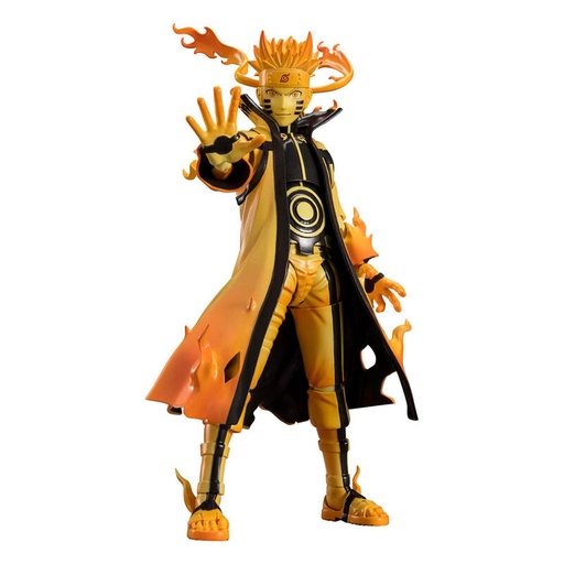 [4573102655608] Figura SH Figuarts Naruto Uzumaki Kurama Link Mode Courageous Strength That Binds Naruto Shippuden 15cm