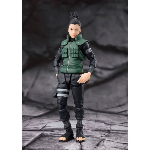 [4573102662002] Figura S.H. Figuarts Shikamaru Nara Brilliant Strategist Naruto Shippuden 15cm