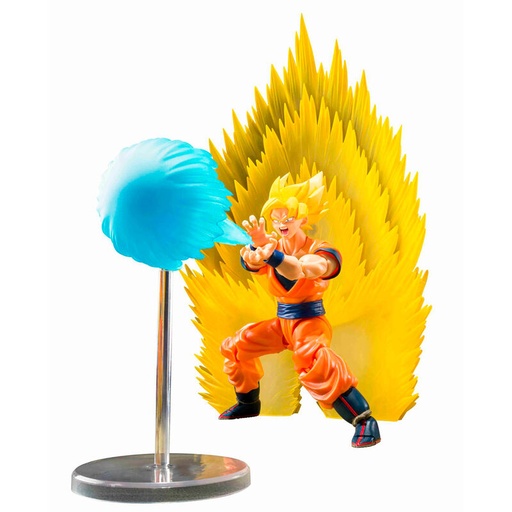 [4573102664570] Figura S.H Figuarts Super Saiyan Son Goku Teleport Kamehameha Dragon Ball 15cm