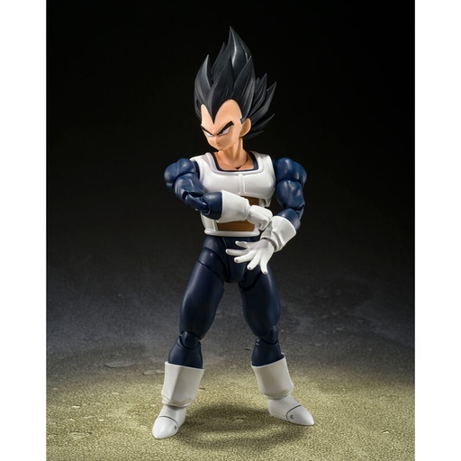 [4573102668950] Figura S.H Figuarts Vegeta Old Vattle Clothes Dragon Ball Z 14cm
