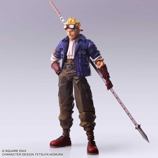 [4988601374736] Figura Cid Highwind Final Fantasy VII Bring 15cm