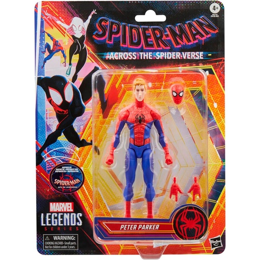 [5010996237866] Figura Peter Parker Across The Spider-Verse Spider-Man Marvel 15cm