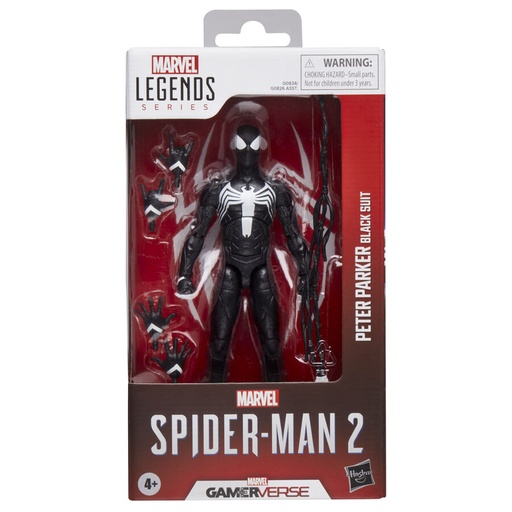 [5010996300492] Figura Peter Parker Black Suit Spider-Man 2 Marvel Legends 15cm