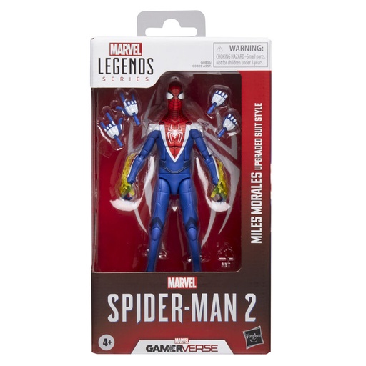 [5010996300508] Figura Miles Morales Upgraded Suit Style Spider-Man 2 Marvel Legends 15cm
