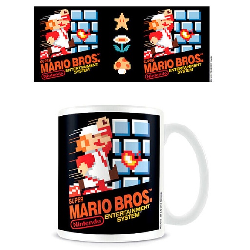[5050574245166] Taza Portada NES Super Mario Nintendo