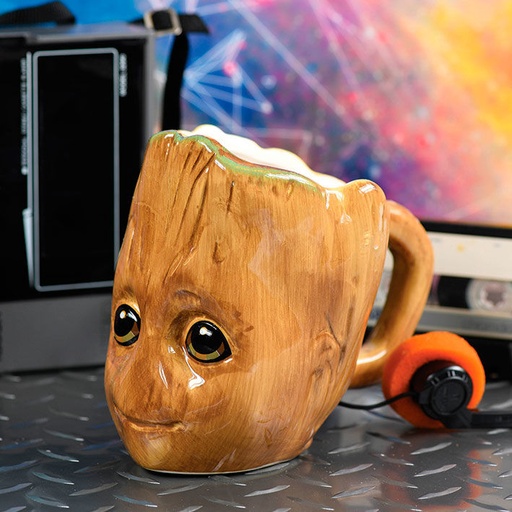 [5050574254380] Taza 3D Groot Guardianes de la Galaxia Marvel