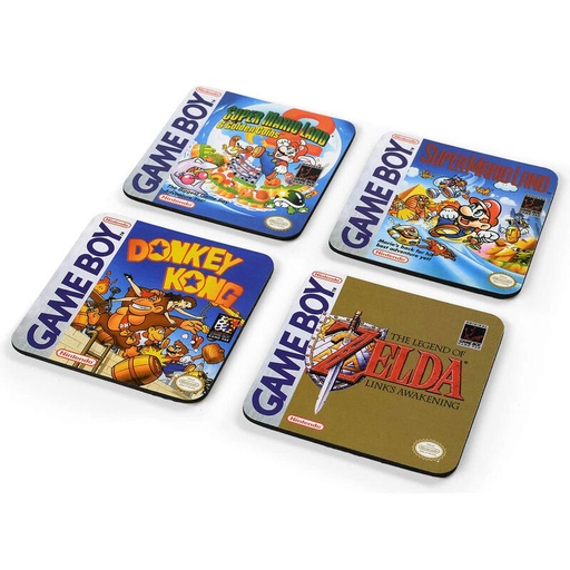 [5050574895545] Set 4 posavasos Gameboy Nintendo