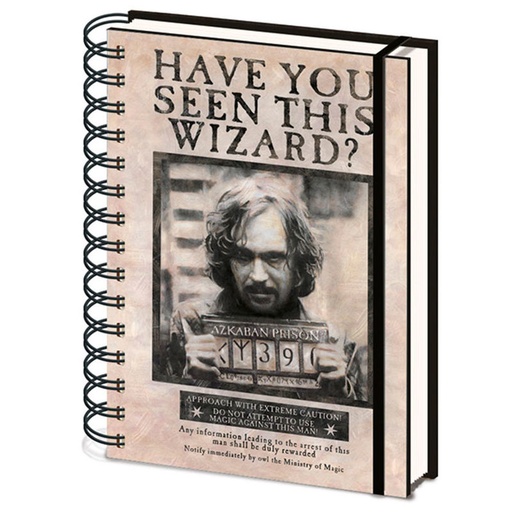 [5051265722522] Cuaderno A5 Sirius Black Harry Potter