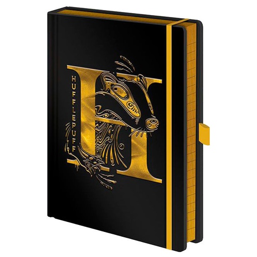 [5051265726940] Cuaderno A5 premium Hufflepuff Harry Potter