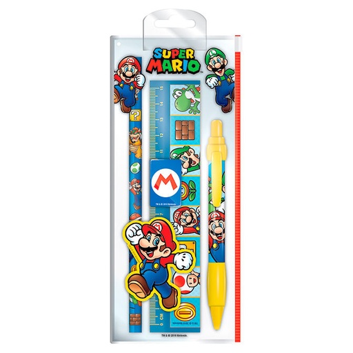 [5051265728036] Set papeleria Super Mario Bros Nintendo
