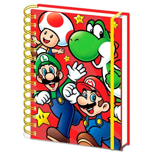 [5051265729590] Cuaderno A5 Super Mario Bros Nintendo