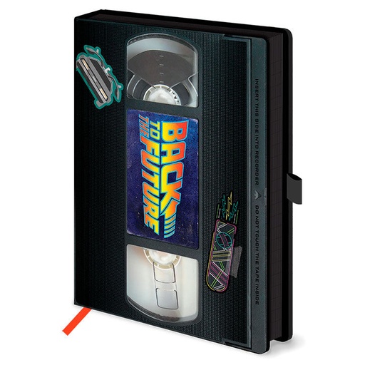 [5051265729996] Cuaderno A5 premium VHS Regreso al Futuro