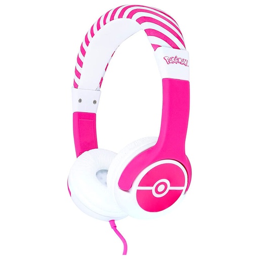 [5055371623742] Auriculares infantiles Pink Pokeball Pokemon