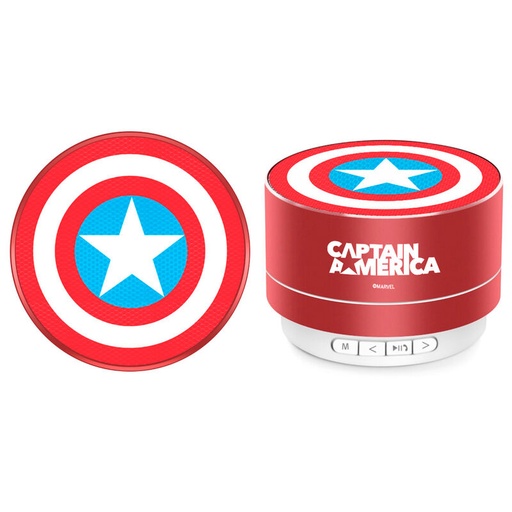 [5903537372280] Altavoz portatil inalambrico Capitan America Marvel