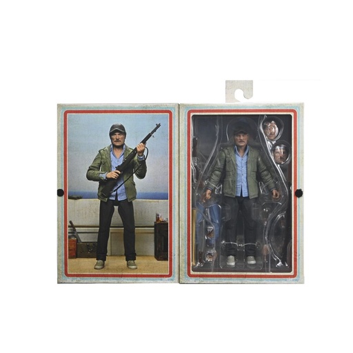 [634482033364] Figura Ultimate Sam Quint 50th Anniversary Jaws 18cm