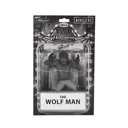 [634482048689] Figura The Wolf Man Black & White Toony Terrors Universal Monsters 15cm