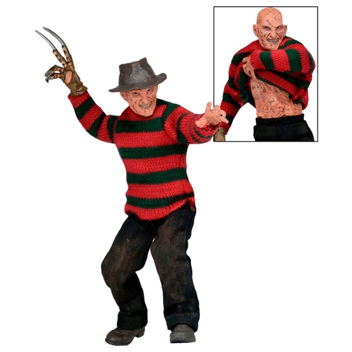 [634482149317] Figura Clothed Freddy Krueger Pesadilla en Elm Street 3 20cm