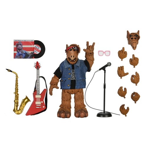 [634482451090] Figura Ultimate Alf Born To Rock Alf 18cm