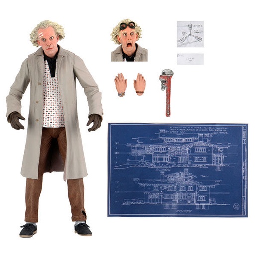 [634482536148] Figura Ultimate Doc Brown Regreso al Futuro 18cm