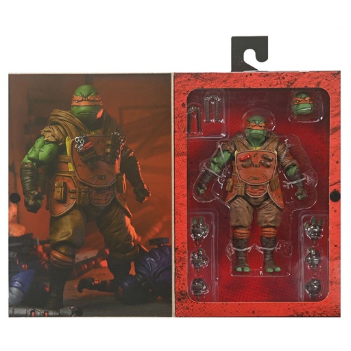 [634482543733] Figura Ultimate Flashback Michelangelo Teenage Mutant The Last Ronin Tortugas Ninja 18cm