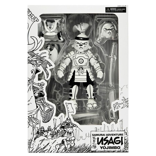 [634482545058] Figura Usagi Yojimbo Black & White Usagi Yojimbo 18cm