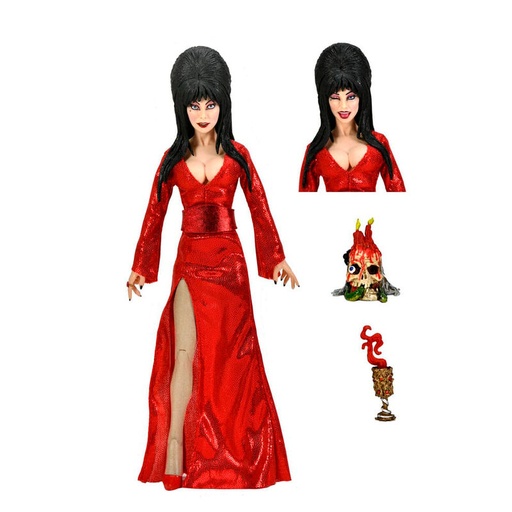 [634482560808] Figura Elvira Red Fright and Boo Mistress of the Dark 20cm