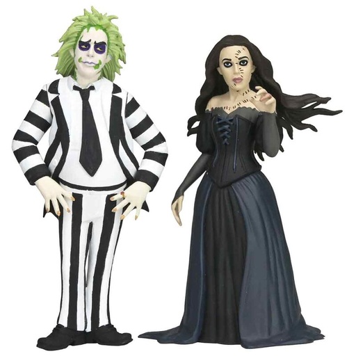 [634482573082] Set 2 figuras Beetlejuice &#38; Delores Beetlejuice Beetlejuice 15cm