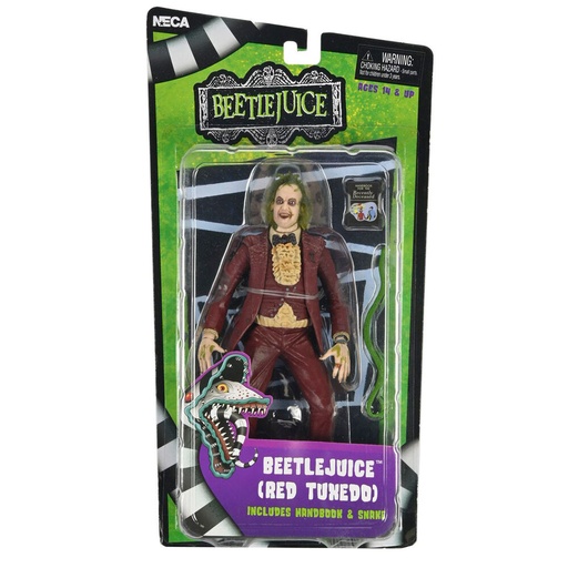 [634482607169] Figura Beetlejuice 1988 Red Tuxedo Beetlejuice 18cm