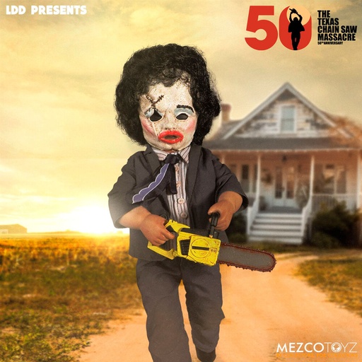 [696198935332] Muñeco Leatherface Deluxe Edition 1974 La matanza de Texas 26cm