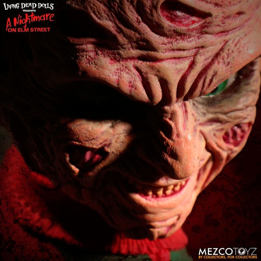 [696198994001] Muñeco parlante Freddy Krueger A Nightmare on ELM Street 25cm ingles