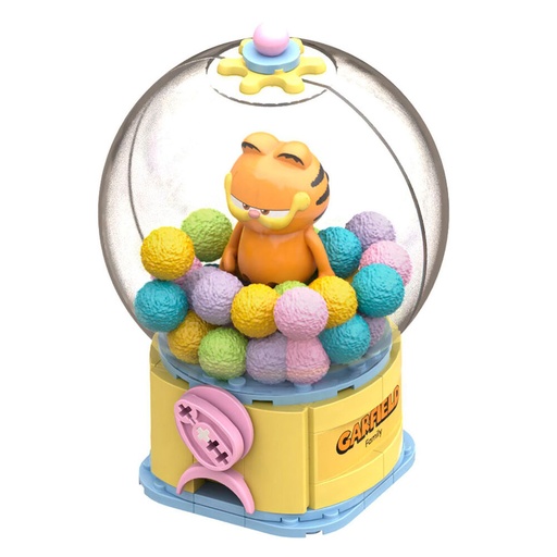 [6973817322358] Kit Construccion Maquina de Chicles Garfield 128pzs
