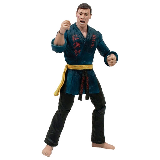 [699788847480] Figura Deluxe Blue Gi Version Jean-Claude Van Damme 18cm