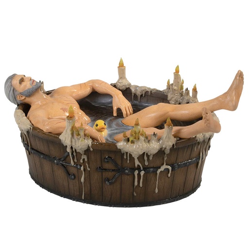 [761568003505] Estatua Geralt en bañera The Witcher 3 Wild Hunt 20cm