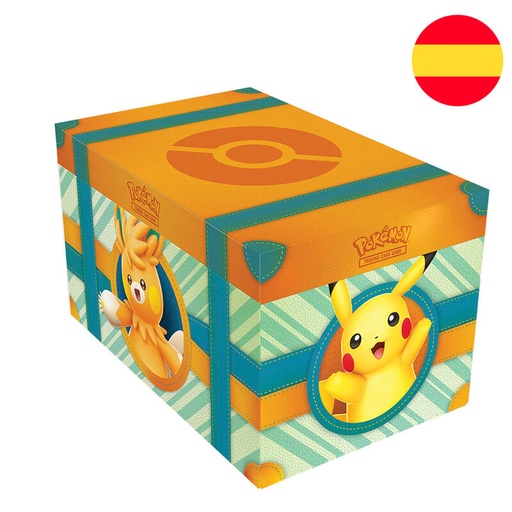 [820650504679] Cofre del tesoro juego cartas coleccionables Pokemon español