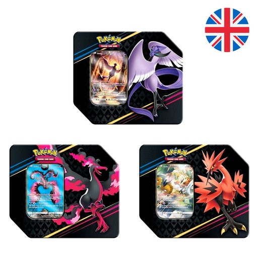 [820650851940] Lata metalica juego cartas coleccionables Crown Zenith V Pokemon surtido ingles